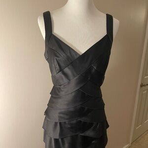 Black cocktail dress